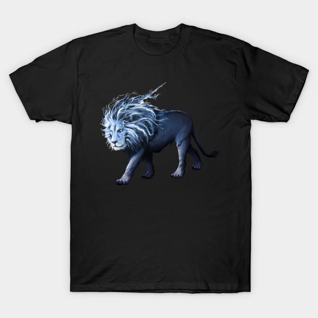 Thunder Lion T-Shirt by Mister Jinrai